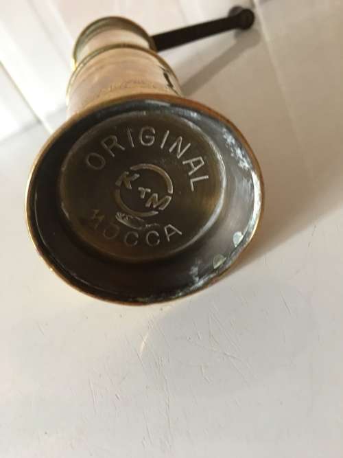 VINTAGE GERMAN KTM BRASS ORIGINAL MOCCA COFFEE GRINDER