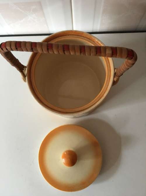 ARTHUR WOOD ROYAL BRADWELL ENGLAND BISCUIT BARRELL