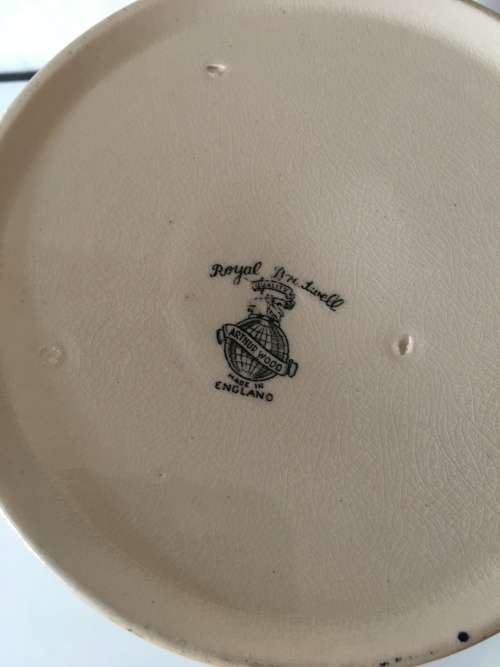 ARTHUR WOOD ROYAL BRADWELL ENGLAND BISCUIT BARRELL