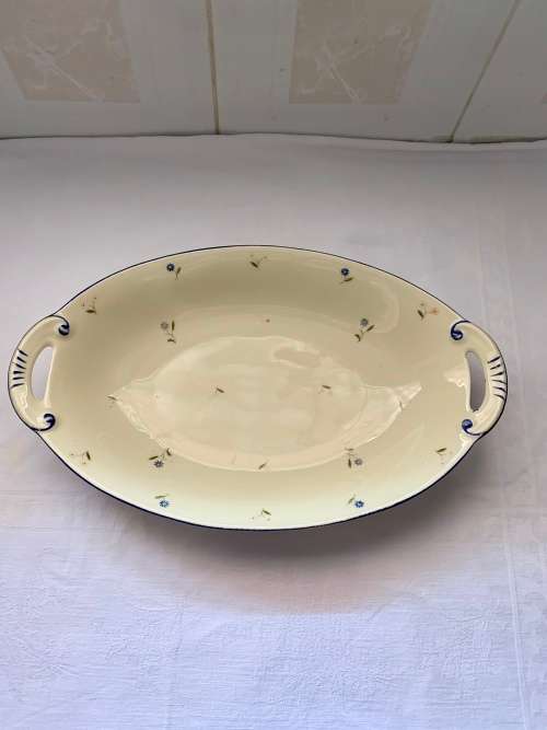 GERMAN PORCELAIN SERVING DISH BY GES GESCH TRAUTES HEIM