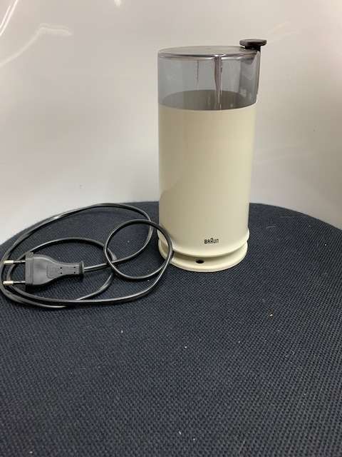 BRAUN ELECTRIC COFFEE BEAN GRINDER - WORKING!!!