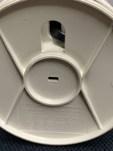 BRAUN ELECTRIC COFFEE BEAN GRINDER - WORKING!!!