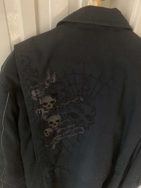 HARLEY DAVIDSON MENS PADDED ZIPPED RIDING JACKET  - PRICE REDUCED!!!