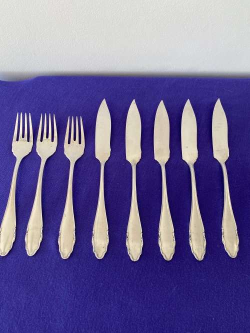WMF GERMAN FISH KNIVES AND FORKS