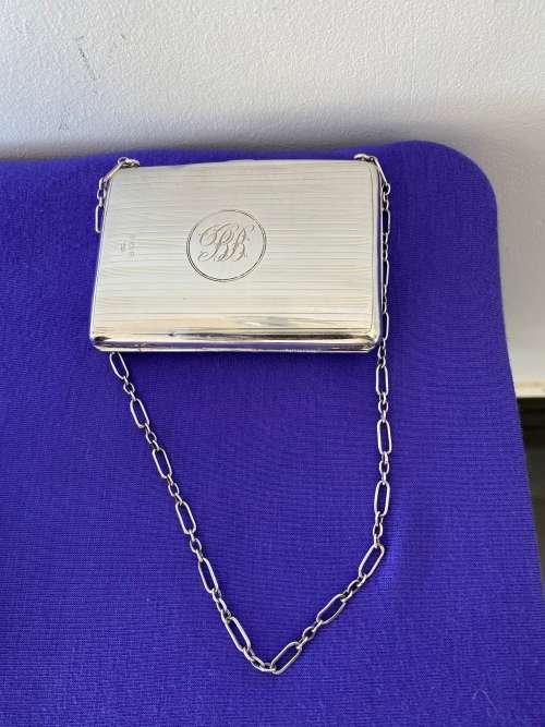 HALLMARK SILVER BIRMINGHAM 1938 PURSE