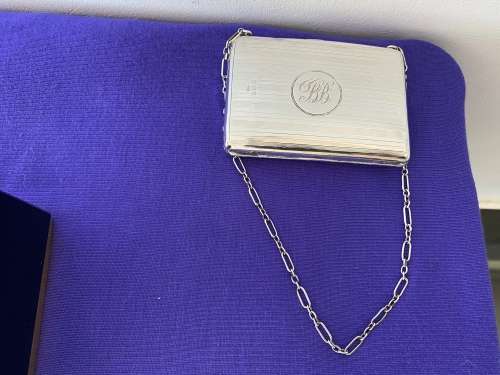 HALLMARK SILVER BIRMINGHAM 1938 PURSE