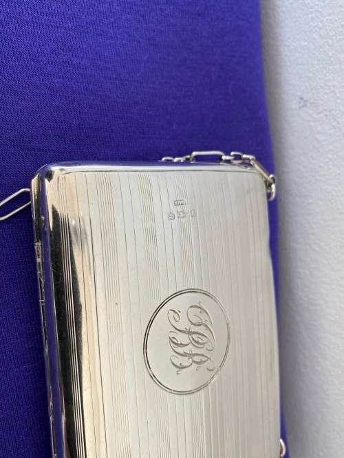 HALLMARK SILVER BIRMINGHAM 1938 PURSE