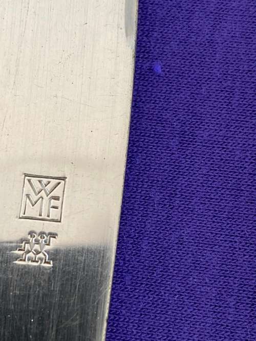 ART DECO WMF GERMAN KNIVES AND FORKS X 19 KURT  MAYER BY LOEFELLAND GERMANY