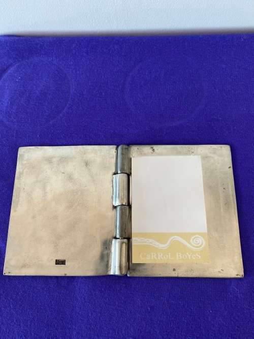 CARROL BOYES GENUINE NOTE PAD HOLDER