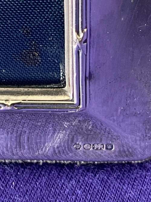 HALLMARK SILVER SHEFFIELD ENGLAND CIRCA 1993 STANDING PICTURE FRAME