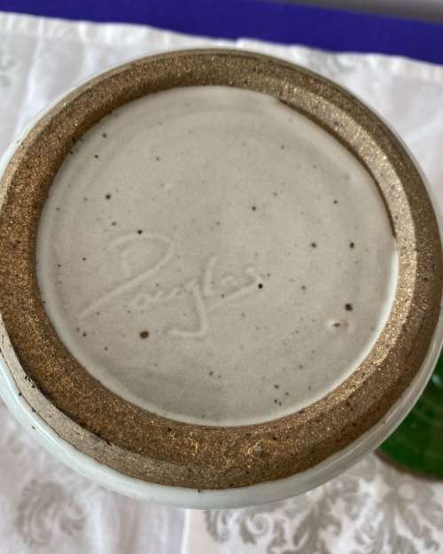 BARRY DOUGLAS SA POTTER TRANSVAAL SIGNED LARGE GLAZED STORAGE JAR WITH LID