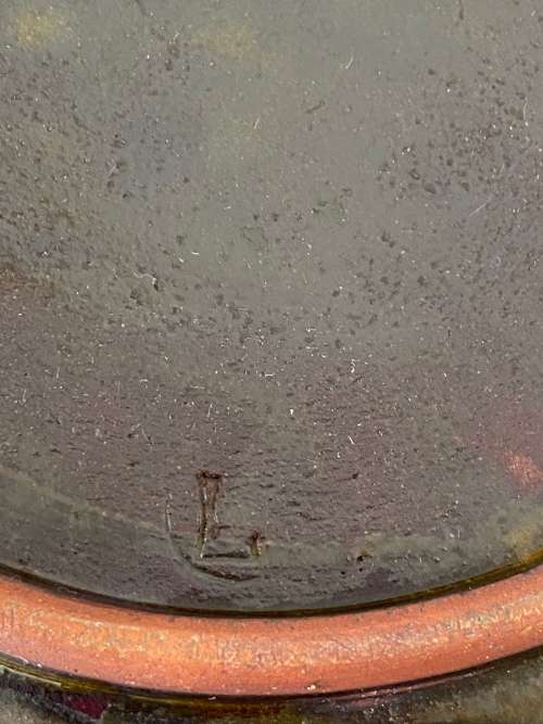 LIEBERMANN SA SIGNED POTTERY LARGE MIXING BOWL