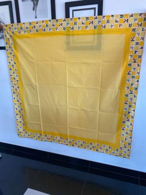 VINTAGE FELULAR PORTUGAL 100% ALGODAO FABRIC TABLE CLOTH