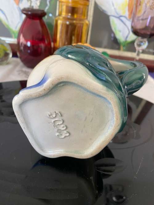 VINTAGE PARROT HANDPAINTED STAMPED 5023 CHARACTER JUG