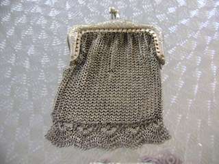 Art Deco Mesh Purse