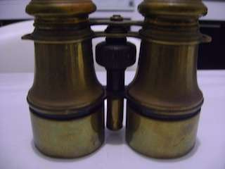 Antique Military Brass Binoculars