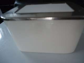 WMF German Porcelain/Metal Desk Container