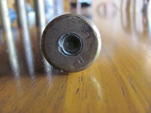 Cartridge 20x110mm Rimless 1942 Explosive projectile Deactivated