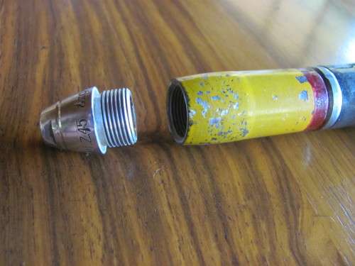 Cartridge 20x138mm Belted 43 Explosive projectile Deactivated