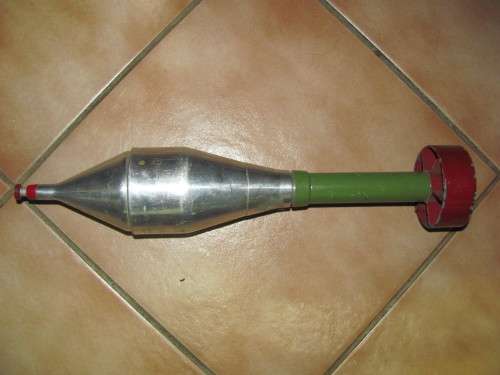 Rifle Grenade 75mm Aluminium Deactivated