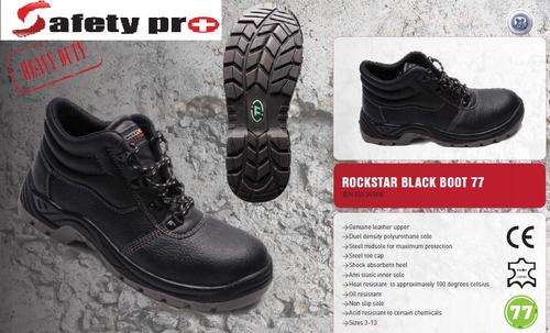 Rockstar Black Safety Boot 77