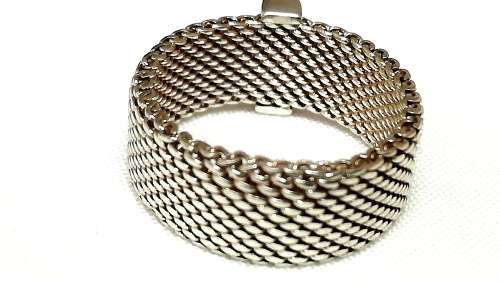 Tiffany&co Sterling silver Diamond ring