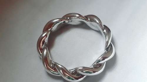Vintage silver bangle
