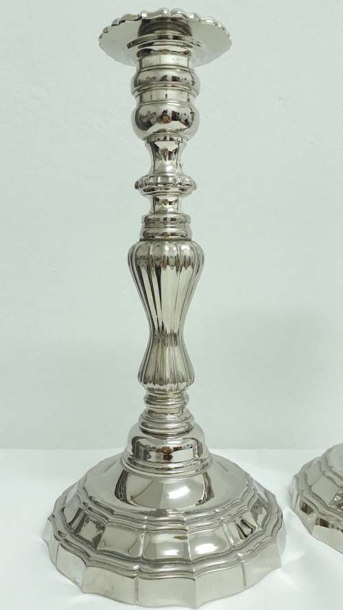 Vintage ornate candlestick holders Emess