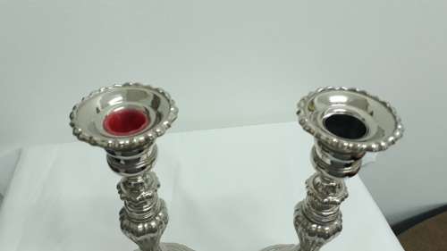 Vintage ornate candlestick holders Emess