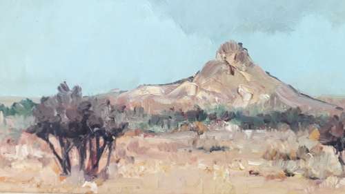 Oil painting by Joseph Stiens