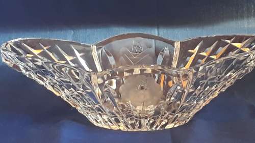 Vintage crystal bowl