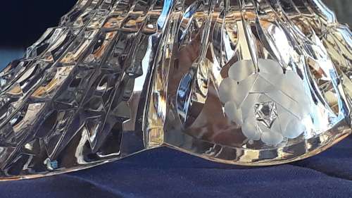 Vintage crystal bowl