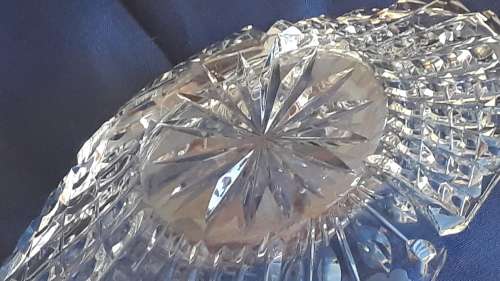 Vintage crystal bowl