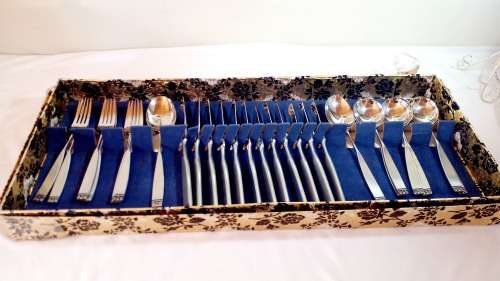 Vintage Japanese stainless steel flatware