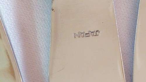 Vintage Japanese stainless steel flatware