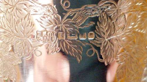 Antique Mappin  and Webb silver chalice