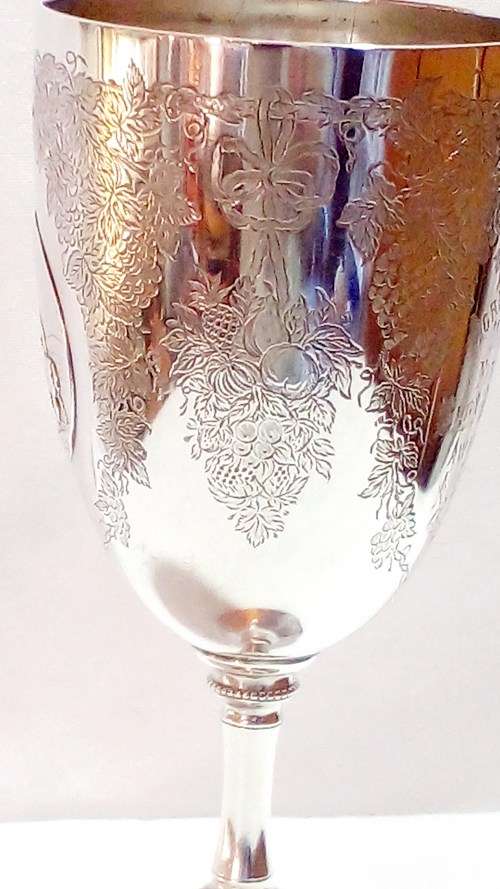 Antique Mappin  and Webb silver chalice