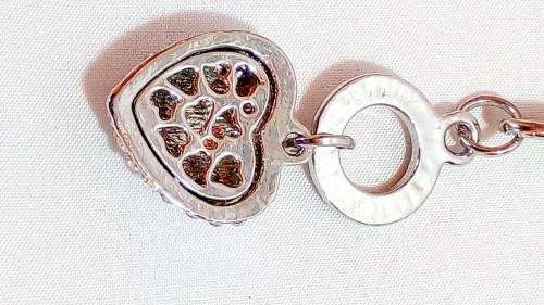 Vintage costume fob necklace