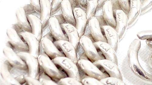 Antique J.S sterling silver pocket watch fob