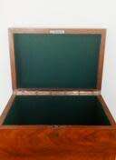 Antique/Vintage Imbuia wooden chest