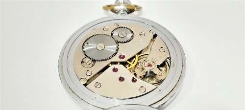 Vintage Moeris  Grands Prix pocket watch