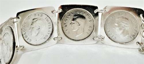 Vintage sterling silver Tickey bracelet