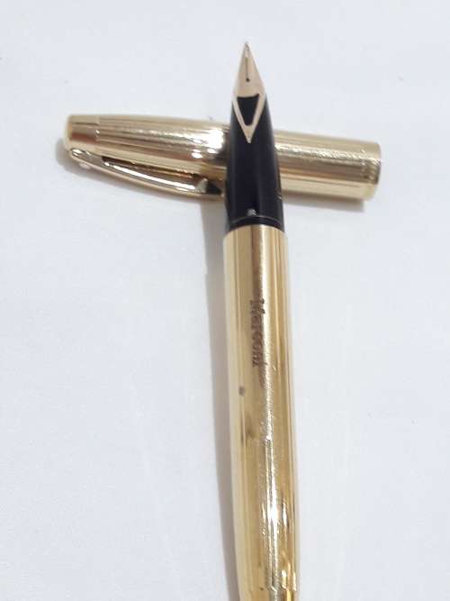 1970s Sheaffer electroplated fountain pen