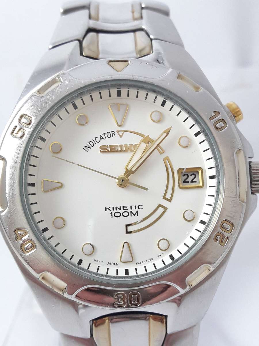 Seiko Kinetic Indicator men`s watch