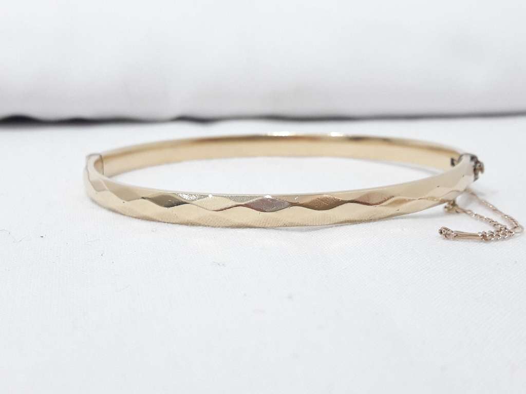 Vintage 9k over Metal Core bangle