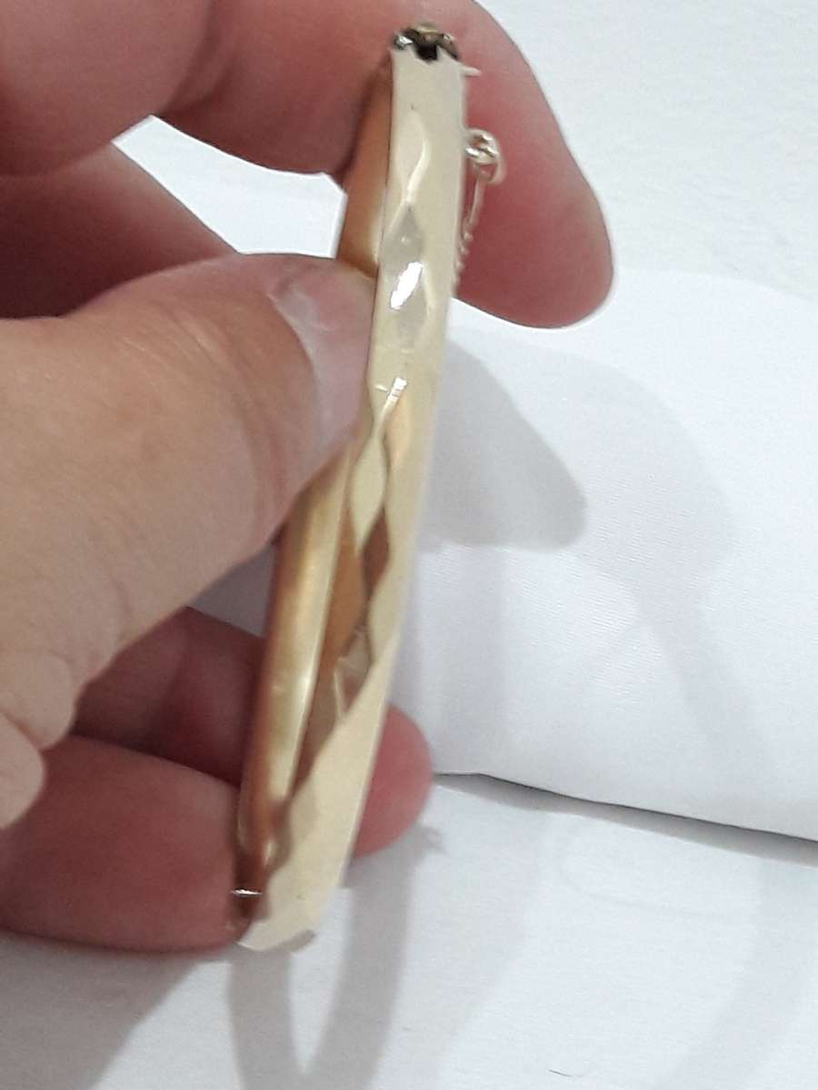 Vintage 9k over Metal Core bangle
