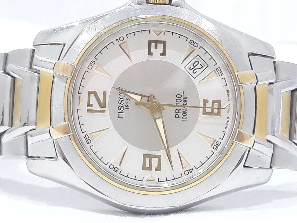 Tissot PR 100 men`s dress watch