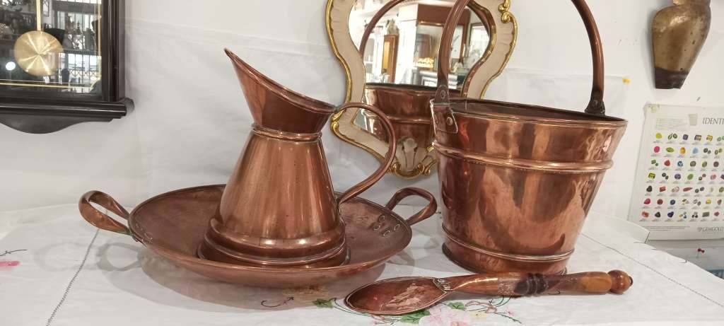 Vintage `De Klerk` copperware