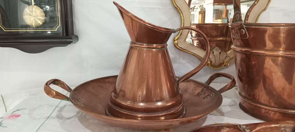 Vintage `De Klerk` copperware