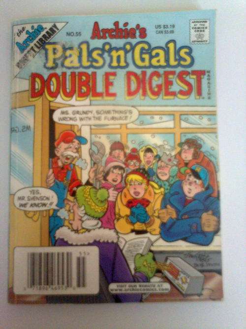 ARCHIE COMIC DOUBLE DIGEST No 55